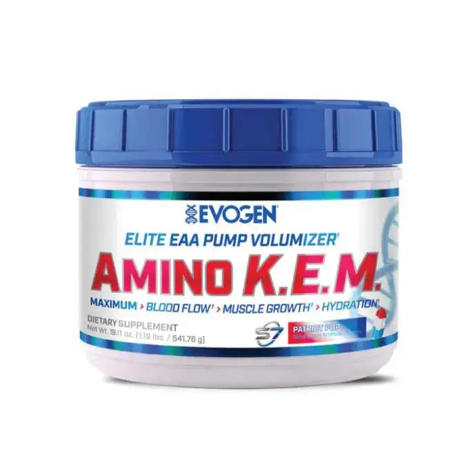 Evogen AMINO K.E.M - Premium EAA Complex for Peak Muscle Performance, 30 Servings Evogen