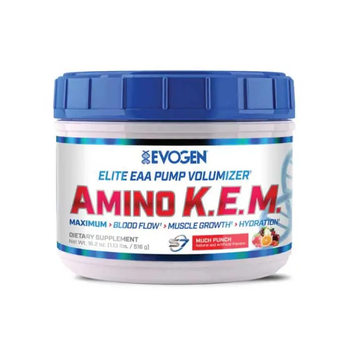 Evogen AMINO K.E.M - Premium EAA Complex for Peak Muscle Performance, 30 Servings Evogen