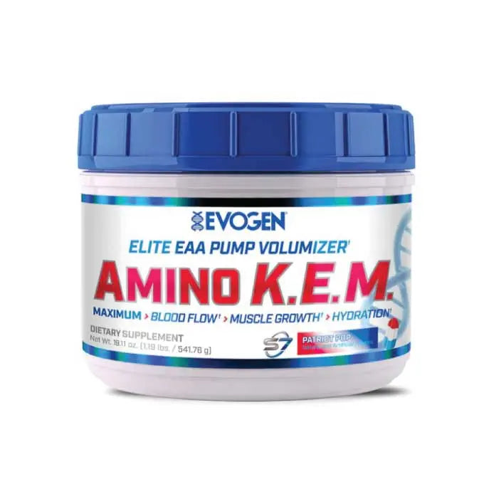 Evogen AMINO K.E.M - Premium EAA Complex for Peak Muscle Performance, 30 Servings Evogen