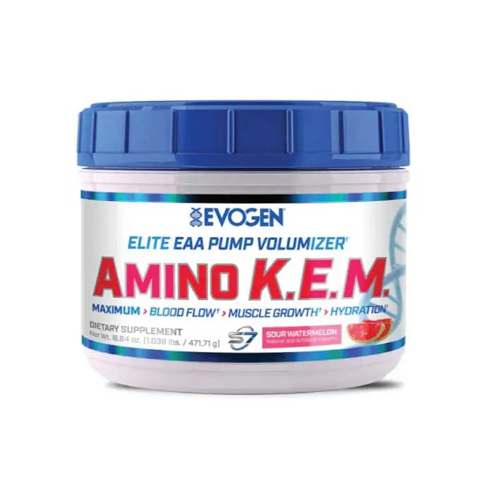 Evogen AMINO K.E.M - Premium EAA Complex for Peak Muscle Performance, 30 Servings Evogen