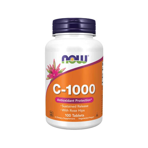 NOW C-1000 WITH ROSE HIP 100 TABLETS