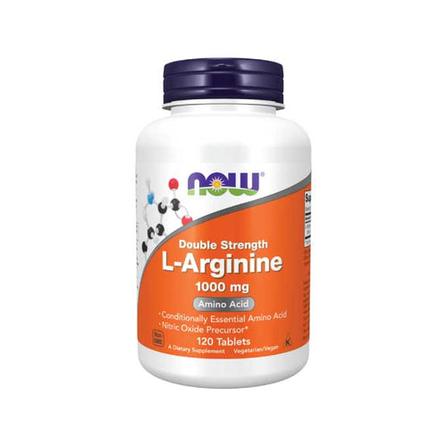 Now L-Arginine, Double Strength 1000 mg 120 Tablets