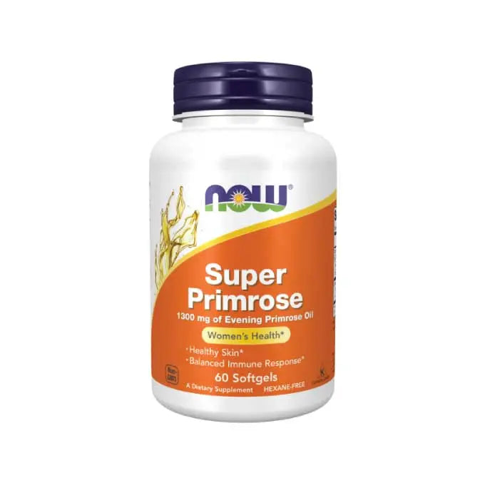 Now Super Primrose 1300 mg 60Softgels NOW