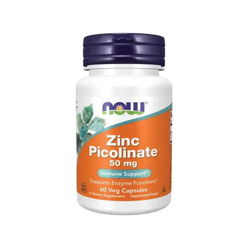 Now Zinc Picolinate 50 mg 60 Veg Capsules