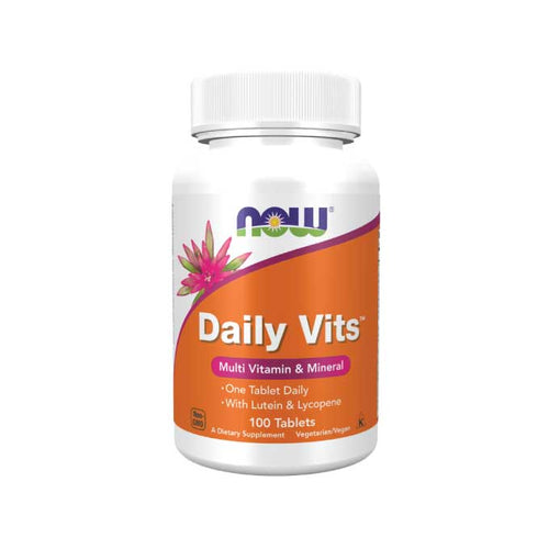 NOW DAILY VITS MULTI VITAMINS MINERALS 100 TABLETS