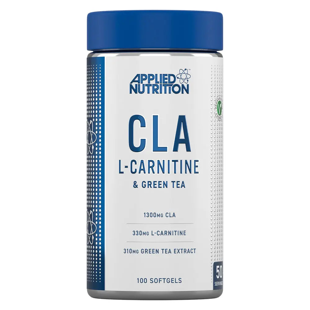 Applied Nutrition CLA, L-CARNITINE & GREEN TEA 100 SOFTGELS Applied Nutrition