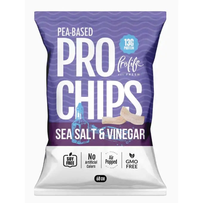 Prolife Pro Chips Pea Based  60g  (20 Pieces Per box) Pro life