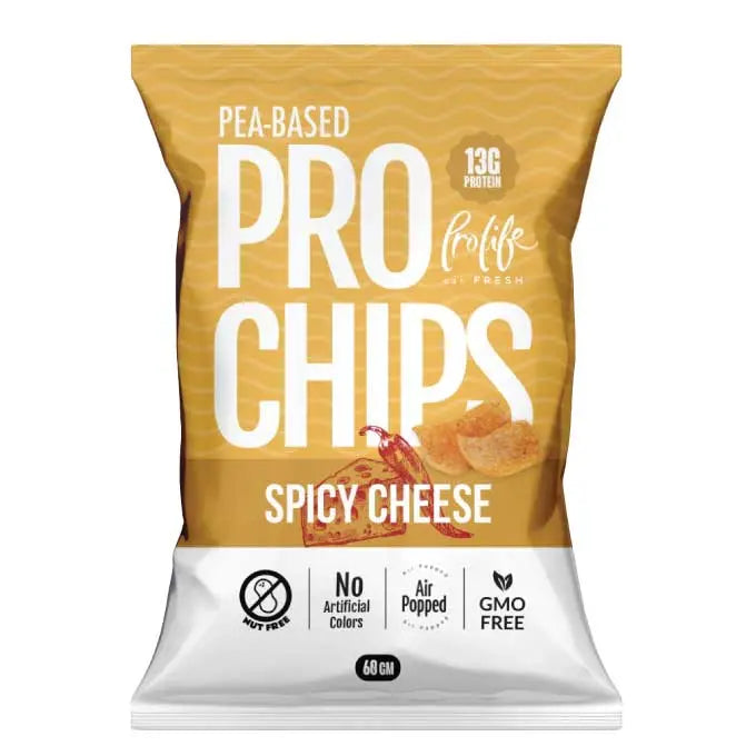 Prolife Pro Chips Pea Based  60g  (20 Pieces Per box) Pro life