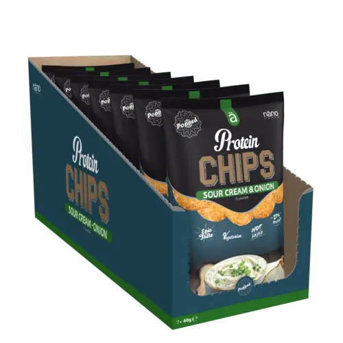 Nano PROTEIN CHIPS (40g per Piece) 7 pieces per Box 280g (Box Price 81.90) Nano