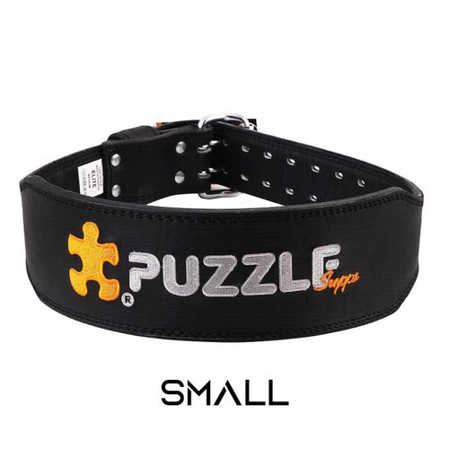 Puzzle Black weight lifting belt