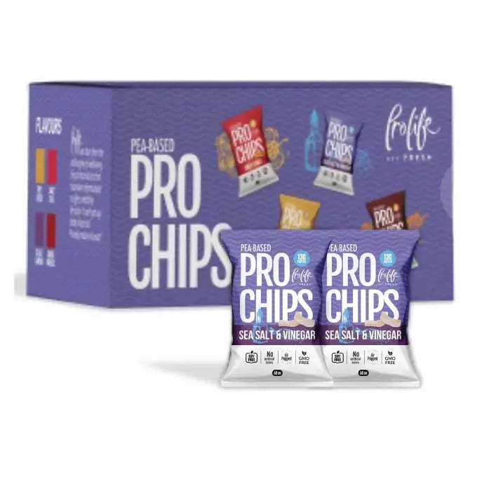 Prolife Pro Chips Pea Based  60g  (20 Pieces Per box) Pro life