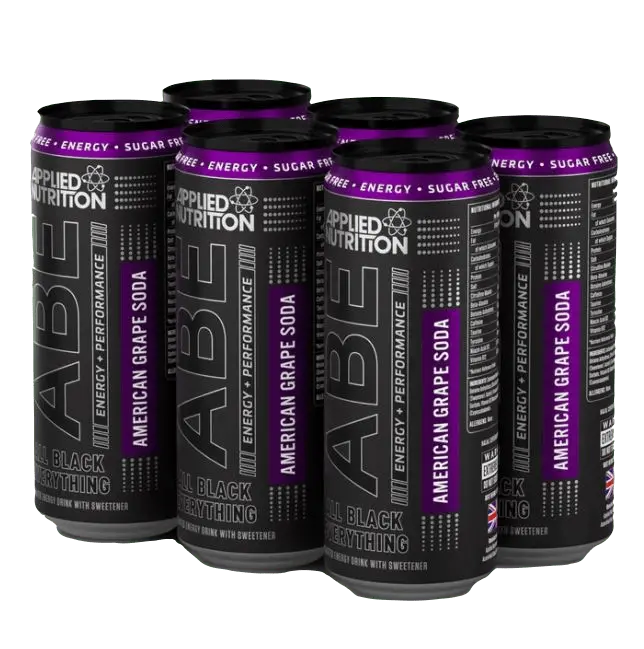 Applied Nutrition ABE Ultimate Pre-Workout Cans: High-Energy Performance Boost with Explosive Ingredients!  12-Pack (330ml Each) 🏋️‍♂️ Applied Nutrition