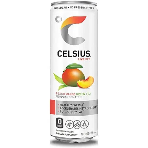 Energize Your Day with Celsius Sparkling Energy Drinks - 12-Pack of 335ml Cans Celsius