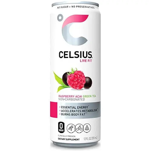 Energize Your Day with Celsius Sparkling Energy Drinks - 12-Pack of 335ml Cans Celsius