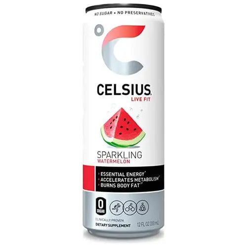 Energize Your Day with Celsius Sparkling Energy Drinks - 12-Pack of 335ml Cans Celsius