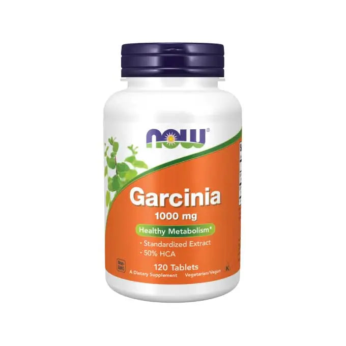 NOW GARCINIA 1000MG 120TABLETS NOW