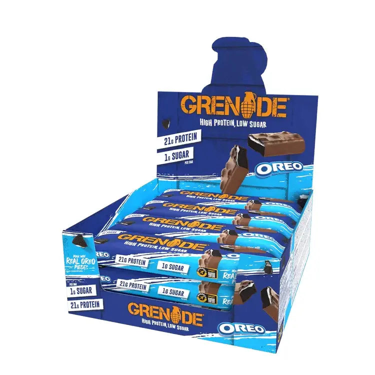 Grenade High Protein Oreo Bar 720g (Pack of 12pcs) Grenade