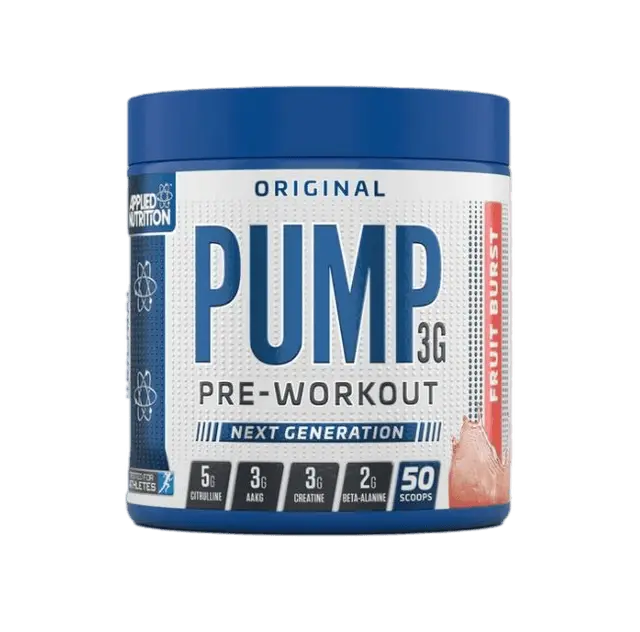 Enhance Your Workout with Applied Nutrition Pump 3G Pre-Workout Supplement, 375g Applied Nutrition