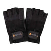 Puzzle Black Fitness Gloves with Wrist Puzzle Supps