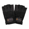 Puzzle Black Fitness Gloves with Wrist Puzzle Supps