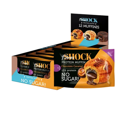 Fitness Shock Protein Muffine 500g  (12 Pieces per box) Fitness Shock